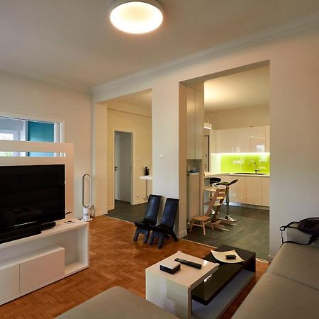 Fully Renovated, Family-Friendly Apartment, Next To A Huge Green Park, In Athens Center Eksteriør billede
