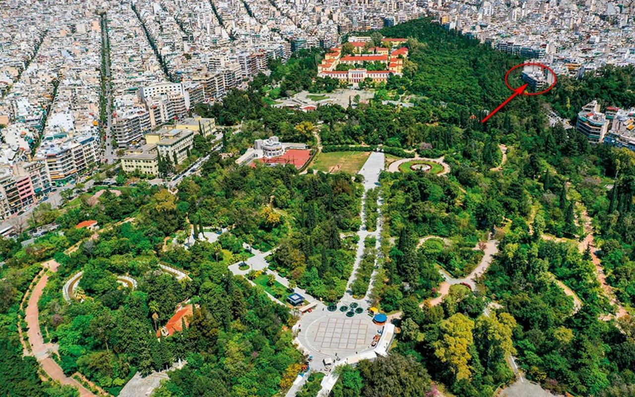 Fully Renovated, Family-Friendly Apartment, Next To A Huge Green Park, In Athens Center Eksteriør billede
